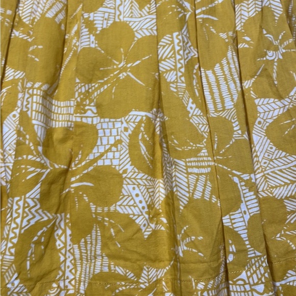 Forever 21 Tropical Floral Pleated Skirt Small - Picture 5 of 10